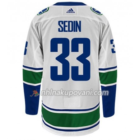 Vancouver Canucks Dresy HENRIK SEDIN 33 Adidas Bílá Authentic - Pánské Vancouver Canucks Dresy HENRIK SEDIN 33 Adidas Bílá Authentic - Pánské